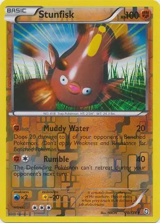 Stunfisk 70/124 (Dragons Exalted)  - Reverse Holofoil | Good Games Adelaide SA