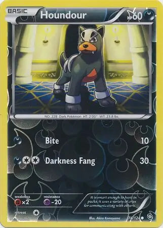 Houndour 74/124 (Dragons Exalted)  - Reverse Holofoil | Good Games Adelaide SA