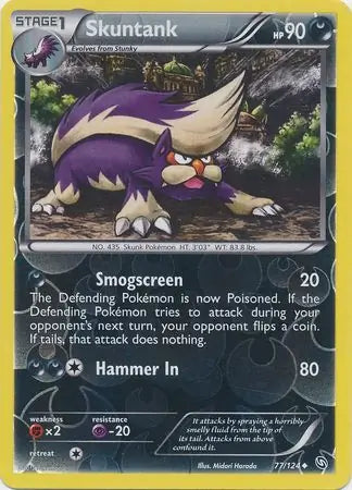 Skuntank 77/124 (Dragons Exalted)  - Reverse Holofoil | Good Games Adelaide SA