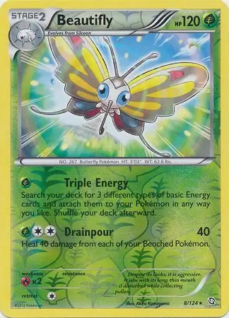 Beautifly 8/124 (Dragons Exalted)  - Reverse Holofoil | Good Games Adelaide SA