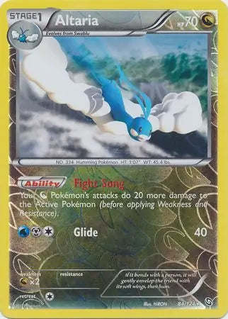 Altaria 84/124 (Dragons Exalted)  - Reverse Holofoil | Good Games Adelaide SA