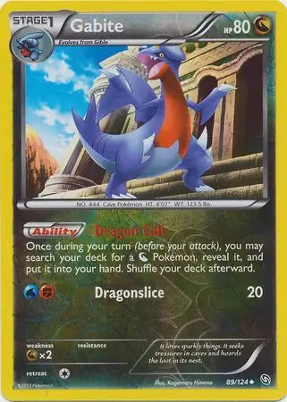 Gabite 89/124 (Dragons Exalted)  - Reverse Holofoil | Good Games Adelaide SA