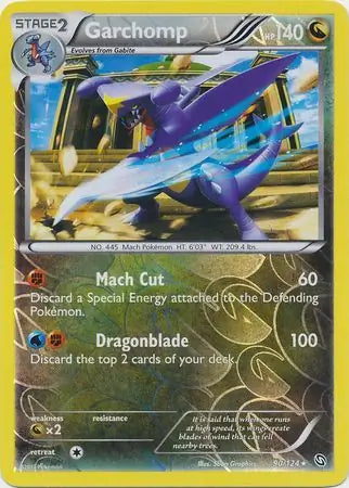Garchomp 90/124 (Dragons Exalted)  - Reverse Holofoil | Good Games Adelaide SA