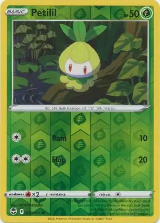 Petilil 009/195 (SWSH12: Silver Tempest)  - Reverse Holofoil | Good Games Adelaide SA