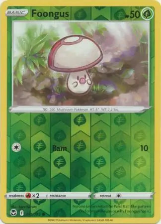 Foongus 011/195 (SWSH12: Silver Tempest)  - Reverse Holofoil | Good Games Adelaide SA