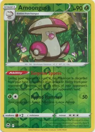 Amoonguss 012/195 (SWSH12: Silver Tempest)  - Reverse Holofoil | Good Games Adelaide SA
