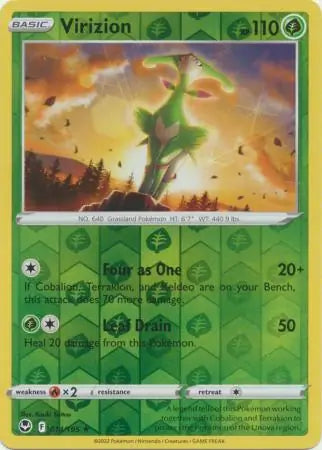 Virizion 014/195 (SWSH12: Silver Tempest)  - Reverse Holofoil | Good Games Adelaide SA