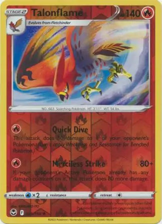 Talonflame 029/195 (SWSH12: Silver Tempest)  - Reverse Holofoil | Good Games Adelaide SA