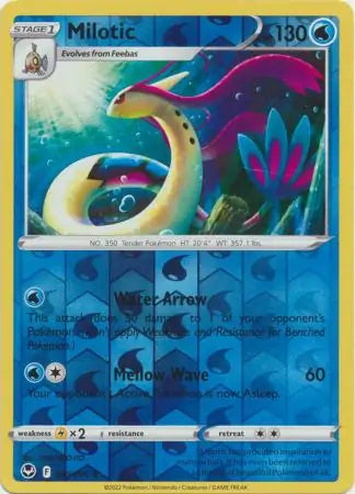 Milotic 040/195 (SWSH12: Silver Tempest)  - Reverse Holofoil | Good Games Adelaide SA