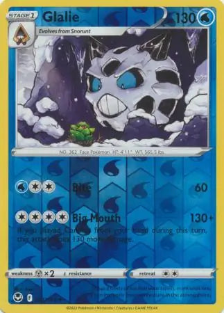 Glalie 042/195 (SWSH12: Silver Tempest)  - Reverse Holofoil | Good Games Adelaide SA