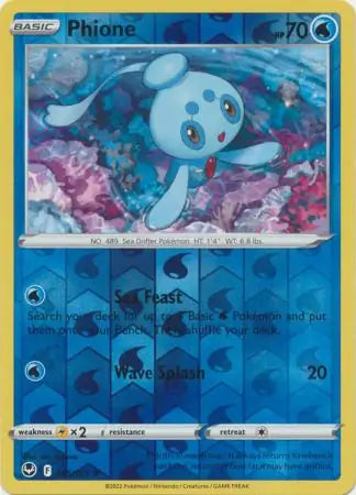 Phione 045/195 (SWSH12: Silver Tempest)  - Reverse Holofoil | Good Games Adelaide SA