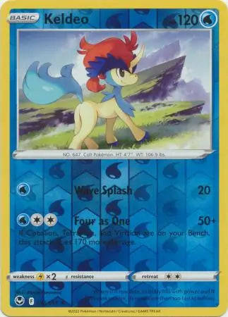 Keldeo 046/195 (SWSH12: Silver Tempest)  - Reverse Holofoil | Good Games Adelaide SA