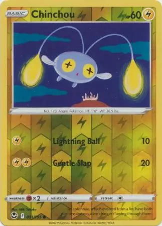 Chinchou 051/195 (SWSH12: Silver Tempest)  - Reverse Holofoil | Good Games Adelaide SA