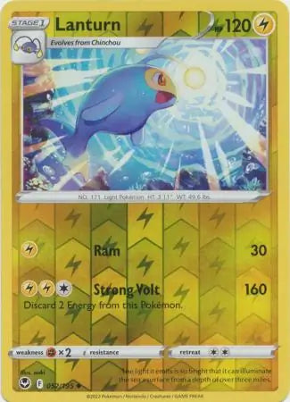 Lanturn 052/195 (SWSH12: Silver Tempest)  - Reverse Holofoil | Good Games Adelaide SA