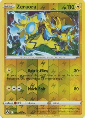 Zeraora 056/195 (SWSH12: Silver Tempest)  - Reverse Holofoil | Good Games Adelaide SA