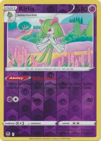 Kirlia 068/195 (SWSH12: Silver Tempest)  - Reverse Holofoil | Good Games Adelaide SA