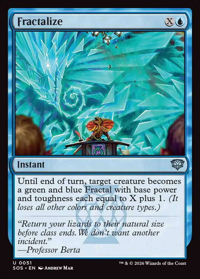 Fractalize 51 (Secrets of Strixhaven)  - Foil | Good Games Adelaide SA