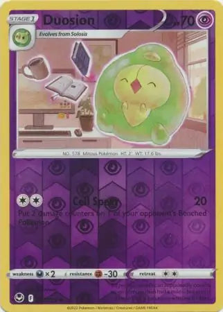 Duosion 077/195 (SWSH12: Silver Tempest)  - Reverse Holofoil | Good Games Adelaide SA