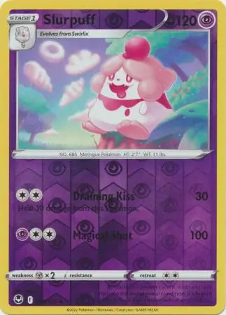 Slurpuff 084/195 (SWSH12: Silver Tempest)  - Reverse Holofoil | Good Games Adelaide SA