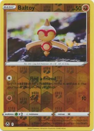 Baltoy 093/195 (SWSH12: Silver Tempest)  - Reverse Holofoil | Good Games Adelaide SA