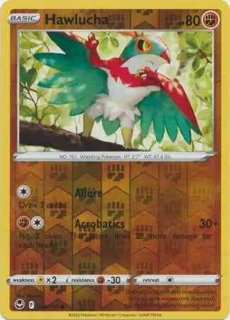 Hawlucha 098/195 (SWSH12: Silver Tempest)  - Reverse Holofoil | Good Games Adelaide SA
