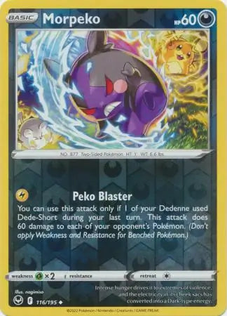 Morpeko 116/195 (SWSH12: Silver Tempest)  - Reverse Holofoil | Good Games Adelaide SA