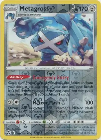 Metagross 119/195 (SWSH12: Silver Tempest)  - Reverse Holofoil | Good Games Adelaide SA