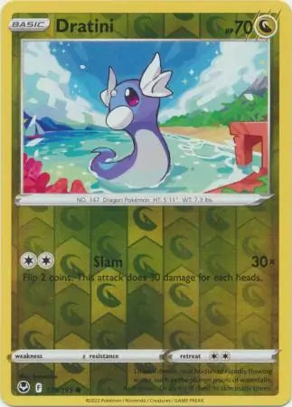 Dratini 129/195 (SWSH12: Silver Tempest)  - Reverse Holofoil | Good Games Adelaide SA
