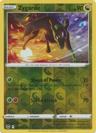 Zygarde 134/195 (SWSH12: Silver Tempest)  - Reverse Holofoil | Good Games Adelaide SA