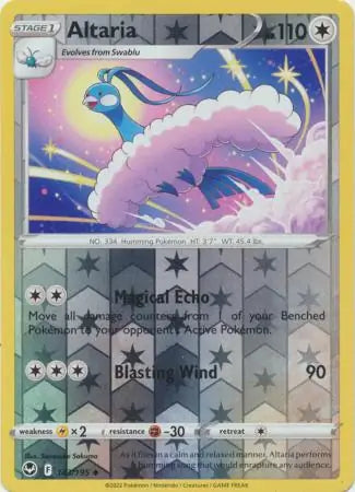 Altaria 143/195 (SWSH12: Silver Tempest)  - Reverse Holofoil | Good Games Adelaide SA