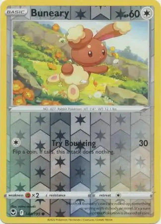 Buneary 144/195 (SWSH12: Silver Tempest)  - Reverse Holofoil | Good Games Adelaide SA