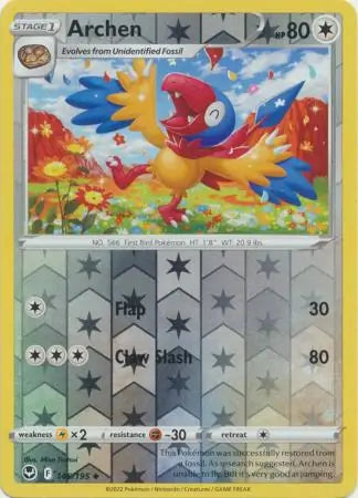 Archen 146/195 (SWSH12: Silver Tempest)  - Reverse Holofoil | Good Games Adelaide SA