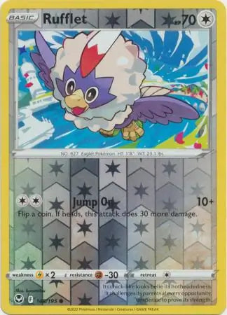 Rufflet 148/195 (SWSH12: Silver Tempest)  - Reverse Holofoil | Good Games Adelaide SA