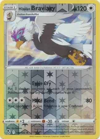 Hisuian Braviary 149/195 (SWSH12: Silver Tempest)  - Reverse Holofoil | Good Games Adelaide SA