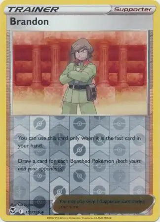 Brandon 151/195 (SWSH12: Silver Tempest)  - Reverse Holofoil | Good Games Adelaide SA