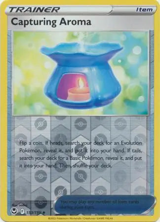 Capturing Aroma 153/195 (SWSH12: Silver Tempest)  - Reverse Holofoil | Good Games Adelaide SA