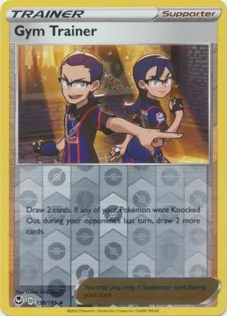 Gym Trainer 158/195 (SWSH12: Silver Tempest)  - Reverse Holofoil | Good Games Adelaide SA