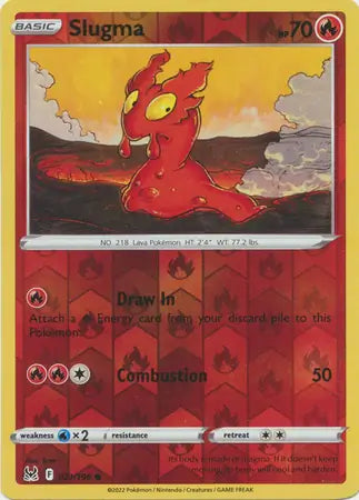Slugma 021/196 (SWSH11: Lost Origin)  - Reverse Holofoil | Good Games Adelaide SA