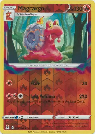 Magcargo 022/196 (SWSH11: Lost Origin)  - Reverse Holofoil | Good Games Adelaide SA