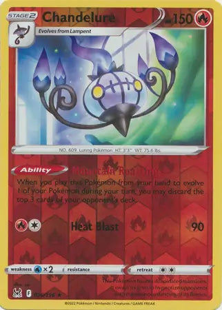 Chandelure 026/196 (SWSH11: Lost Origin)  - Reverse Holofoil | Good Games Adelaide SA