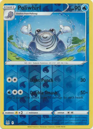 Poliwhirl 031/196 (SWSH11: Lost Origin)  - Reverse Holofoil | Good Games Adelaide SA