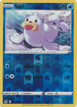 Seel 033/196 (SWSH11: Lost Origin)  - Reverse Holofoil | Good Games Adelaide SA