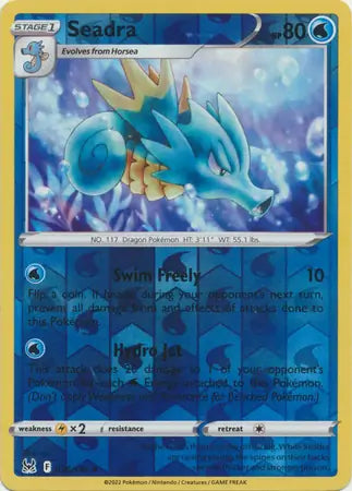 Seadra 036/196 (SWSH11: Lost Origin)  - Reverse Holofoil | Good Games Adelaide SA