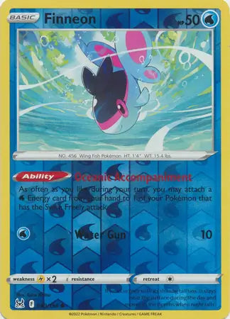 Finneon 040/196 (SWSH11: Lost Origin)  - Reverse Holofoil | Good Games Adelaide SA