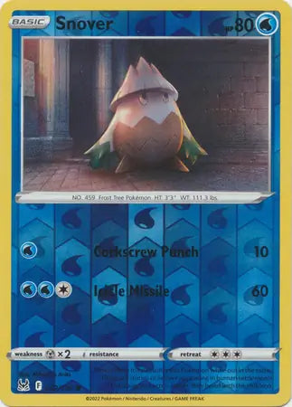 Snover 042/196 (SWSH11: Lost Origin)  - Reverse Holofoil | Good Games Adelaide SA