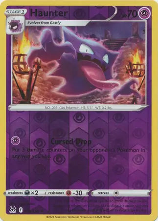 Haunter 065/196 (SWSH11: Lost Origin)  - Reverse Holofoil | Good Games Adelaide SA