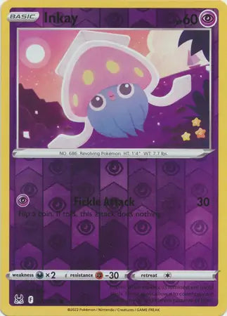 Inkay 077/196 (SWSH11: Lost Origin)  - Reverse Holofoil | Good Games Adelaide SA