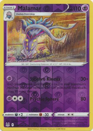 Malamar 078/196 (SWSH11: Lost Origin)  - Reverse Holofoil | Good Games Adelaide SA