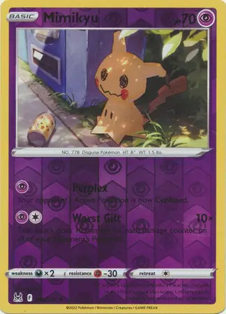 Mimikyu 080/196 (SWSH11: Lost Origin)  - Reverse Holofoil | Good Games Adelaide SA