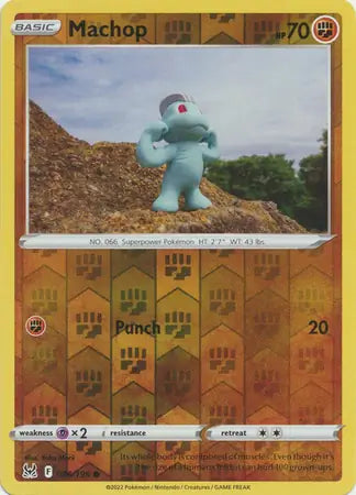 Machop 086/196 (SWSH11: Lost Origin)  - Reverse Holofoil | Good Games Adelaide SA